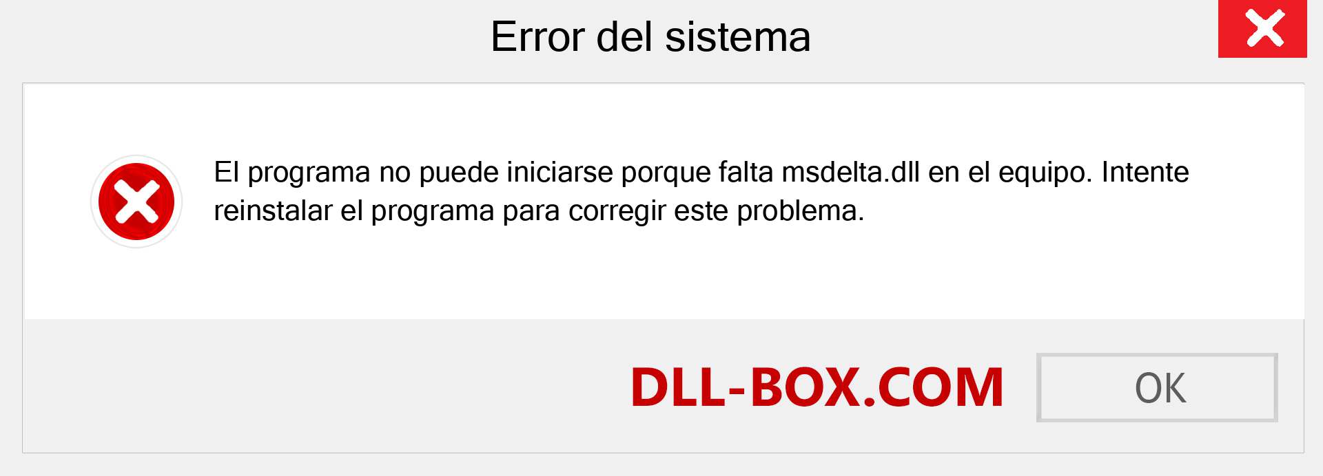 ¿Falta el archivo msdelta.dll ?. Descargar para Windows 7, 8, 10 - Corregir msdelta dll Missing Error en Windows, fotos, imágenes